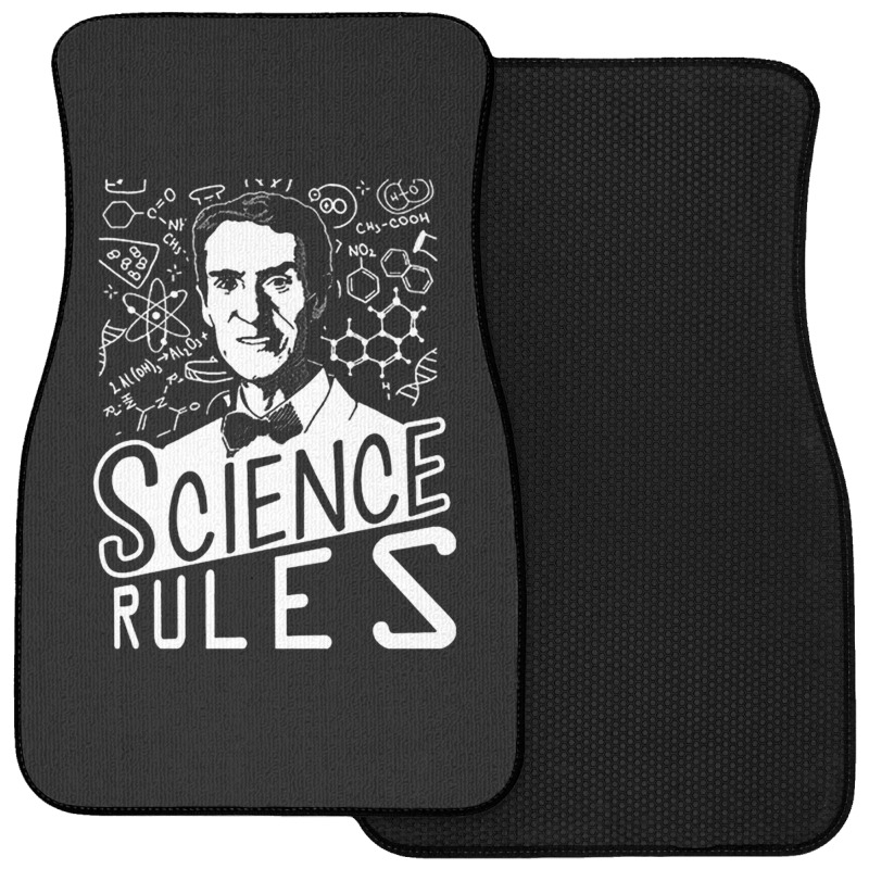 Bill Nye Science Rules, The Bill Nye Science Rules, Bill Nye Science R Front Car Mat | Artistshot