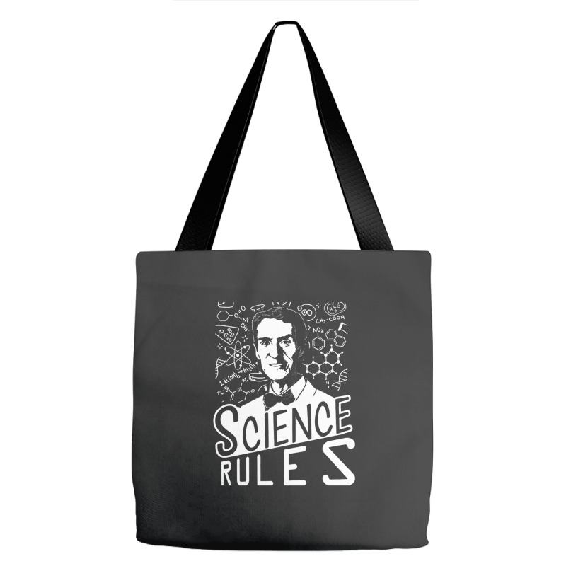 Bill Nye Science Rules, The Bill Nye Science Rules, Bill Nye Science R Tote Bags | Artistshot