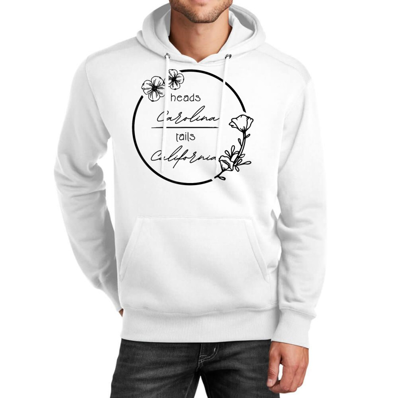 Heads Carolina Tail California Western Summer Beach Paradise T Shirt Unisex Hoodie by cm-arts | Artistshot