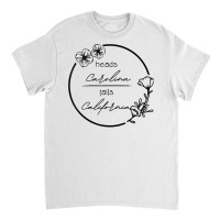 Heads Carolina Tail California Western Summer Beach Paradise T Shirt Classic T-shirt | Artistshot