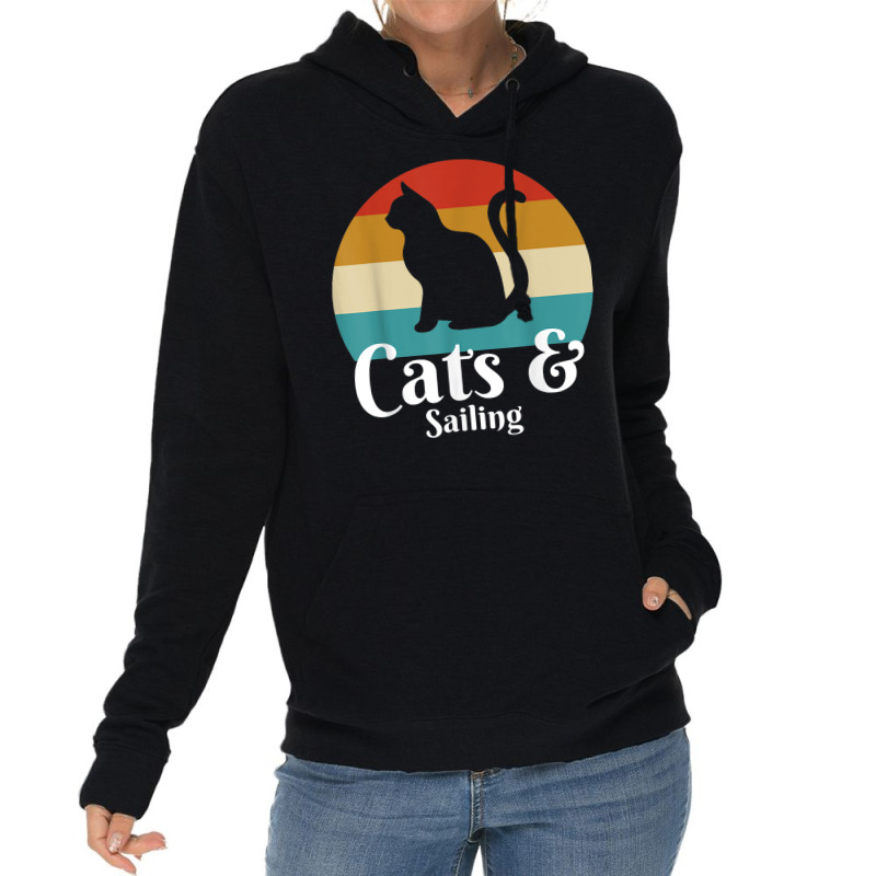 Cats And Sailing Lightweight Hoodie | Artistshot