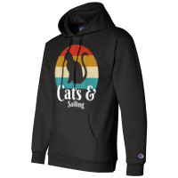 Cats And Sailing Champion Hoodie | Artistshot