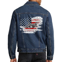 F 16 Fighting Falcon Viper Fighter Pilot Military Aviation Premium Men Denim Jacket | Artistshot