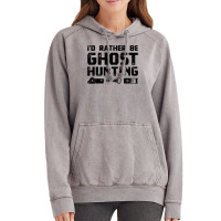 Funny Ghost Investigator  Paranormal Hunt Tee Apparel Vintage Hoodie | Artistshot