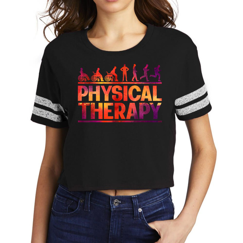 Physical Therapy Gait Analyzing Physiotherapy Pt Rehab Gift T Shirt Scorecard Crop Tee by cm-arts | Artistshot