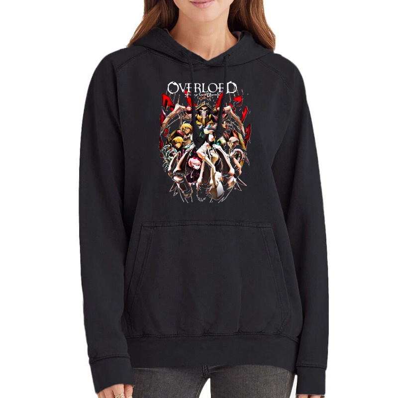 Overlord Novel Kugane Vintage Hoodie by cm-arts | Artistshot