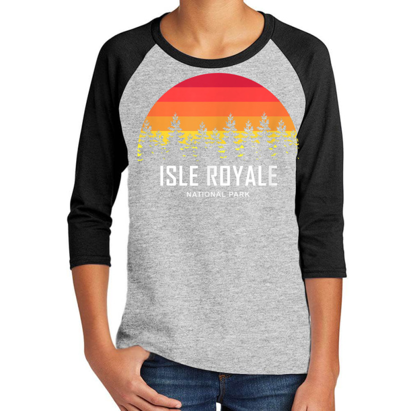 Isle Royale National Park Youth 3/4 Sleeve by Shirt | Artistshot