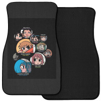 Scott Pilgrim Characters Graphic Front Car Mat | Artistshot