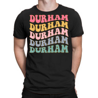 Durham North Carolina Durham Nc Retro Vintage Trendy 70s T-shirt | Artistshot