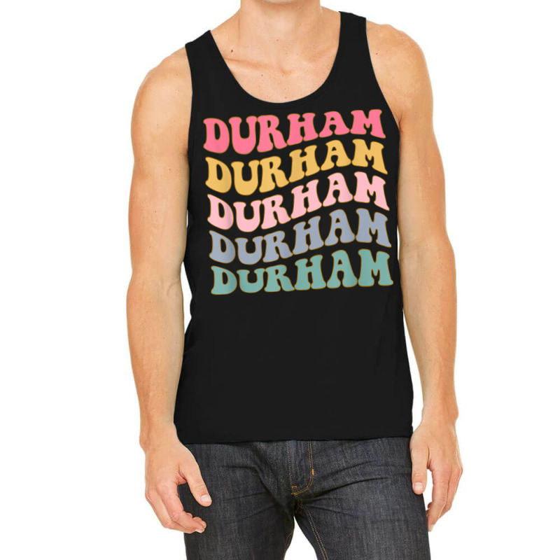 Durham North Carolina Durham Nc Retro Vintage Trendy 70s Tank Top | Artistshot