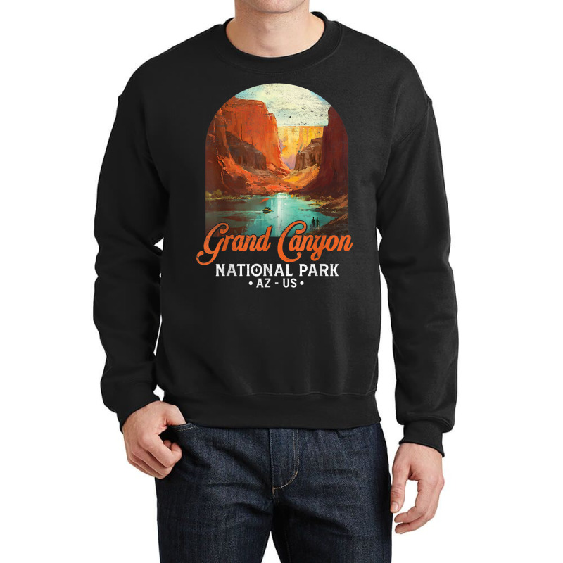 Grand Canyon Arizona Us National Park Funny Hiking Mountains Crewneck Sweatshirt | Artistshot