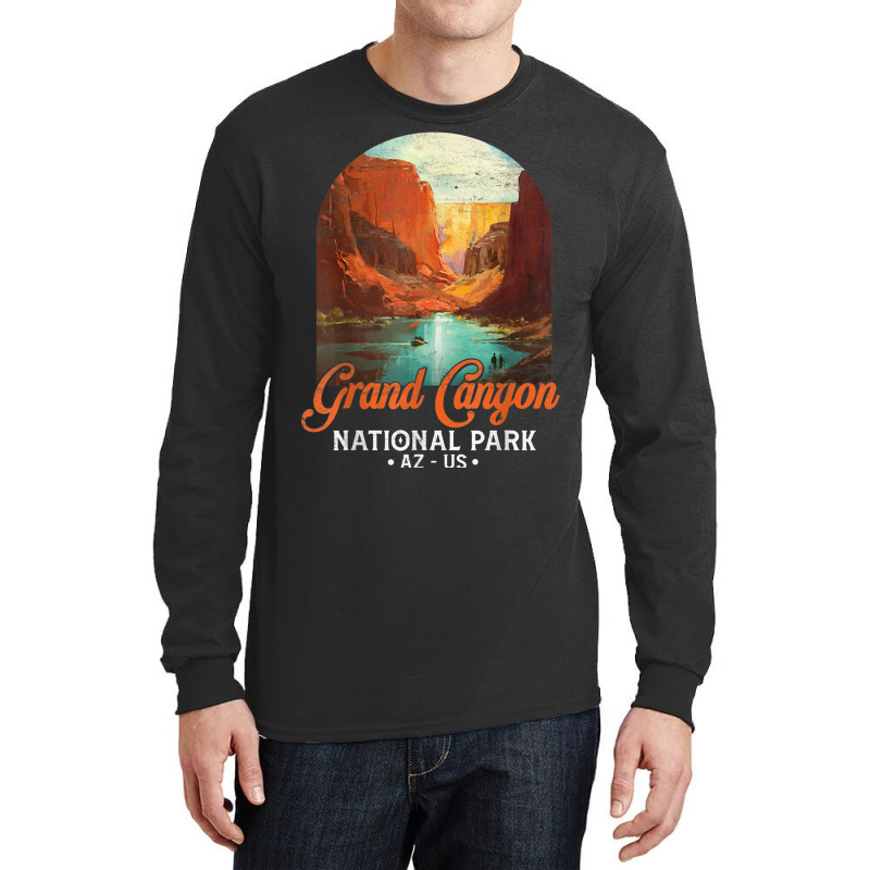 Grand Canyon Arizona Us National Park Funny Hiking Mountains Long Sleeve Shirts | Artistshot