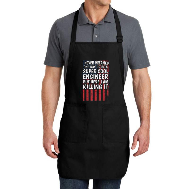 Engineering Degreed Engineer Full-length Apron | Artistshot