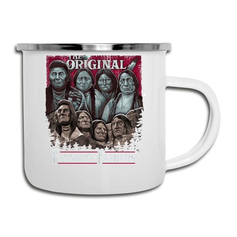 The Original Founding Fathers Mount Rushmore  Native American Indian C Camper Cup | Artistshot