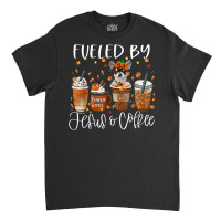 Fall Coffee Pumpkin Spice Latte Iced Autumn Chihuahua Classic T-shirt | Artistshot