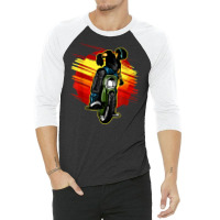 Cool Electric Unicycle Drivers 3/4 Sleeve Shirt | Artistshot