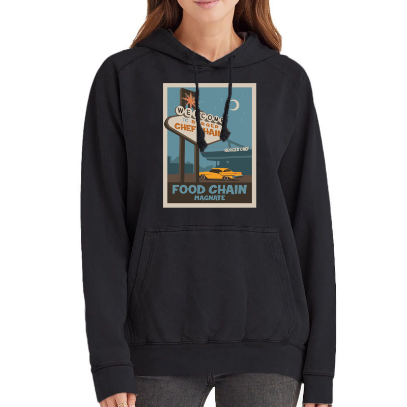 Food Chain Magnate Board Game Minimalist Travel Poster Style Gaming Ar Vintage Hoodie by cm-arts | Artistshot