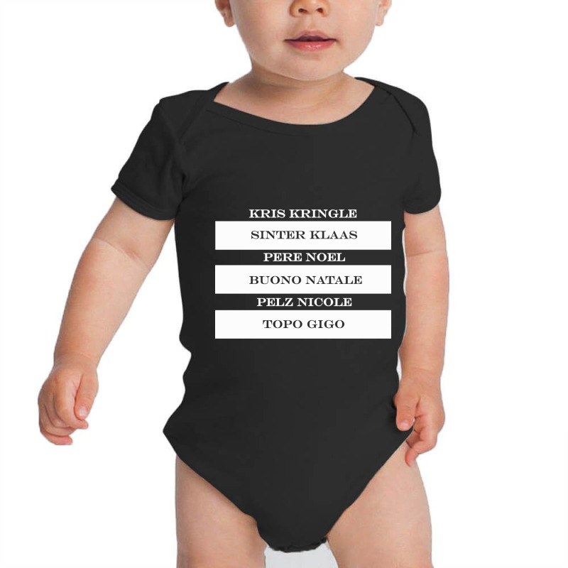 Kris Kringle Sinter Klaas Topo Gigo Baby Bodysuit | Artistshot