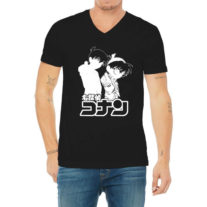 Detective Conan Classic V-Neck Tee by cm-arts | Artistshot