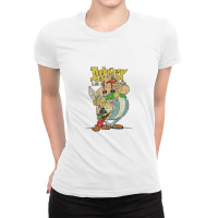 Asterix Le Gaulois, Asterix Ladies Fitted T-shirt | Artistshot