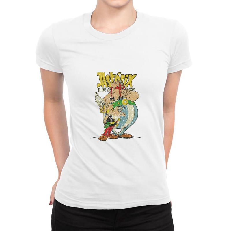 Asterix Le Gaulois, Asterix Ladies Fitted T-Shirt by metengs | Artistshot