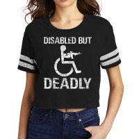 Disabled But Deadly T Shirt Scorecard Crop Tee | Artistshot