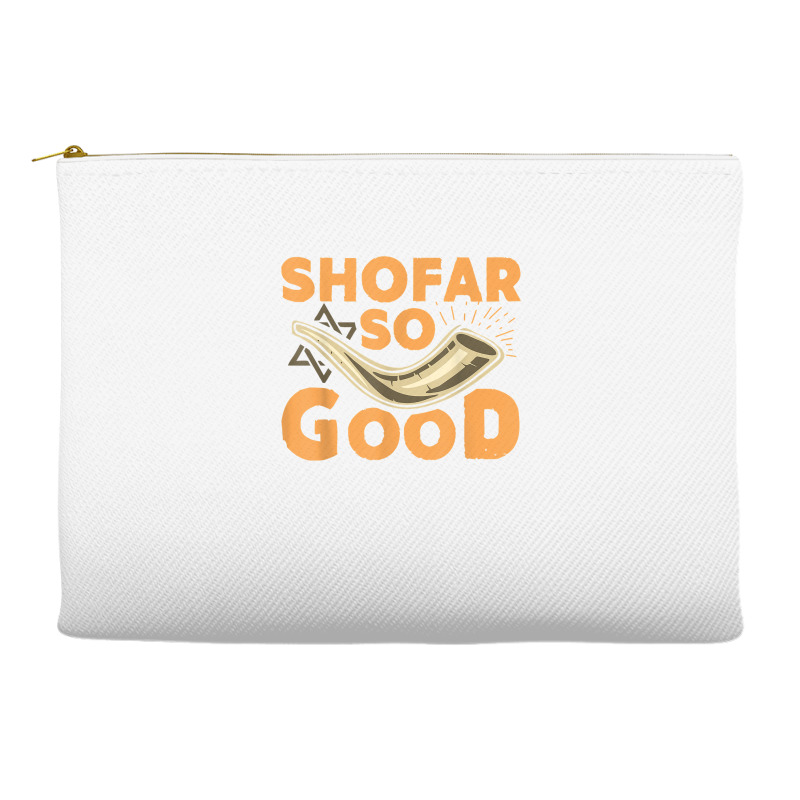 Shofar So Good Funny Rosh Hashanah Jewish Holiday Gift T Shirt Accessory Pouches | Artistshot