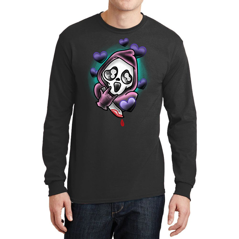 Lovely Scream Long Sleeve Shirts by laurynvanhoose | Artistshot