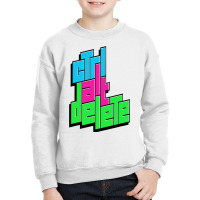 Funny Pc Nerd Ctrl Alt Del Tee  Control Alt Delete Youth Sweatshirt | Artistshot