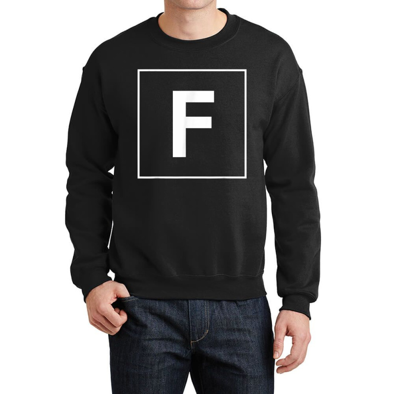 Capital Letter F T Shirt Crewneck Sweatshirt by cm-arts | Artistshot