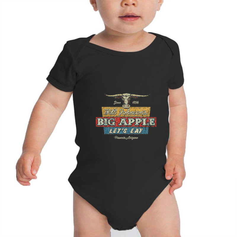 Bill Johnson's Red Apple Restaurant, Cowboy Baby Bodysuit by metengs | Artistshot