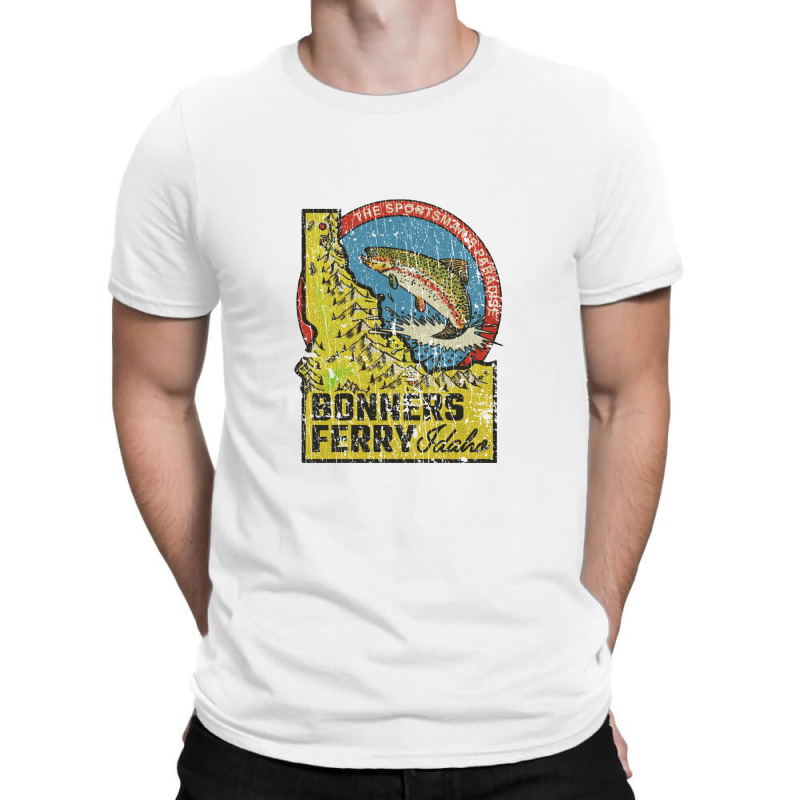 Bonners Ferry Sportsman's Paradise 1893, Fishing T-Shirt by metengs | Artistshot