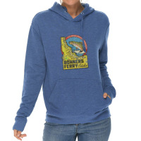 Bonners Ferry Sportsman's Paradise 1893, Fishing Lightweight Hoodie | Artistshot