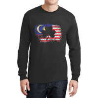 Malaysian Flag Irish Shamrock Clover Malaysia T Shirt Long Sleeve Shirts | Artistshot