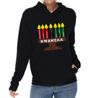 Kwanzaa Kinara, Mishumaa With 7 Principles T-shirt Lightweight Hoodie | Artistshot