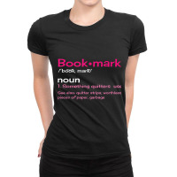 Bookmark Definition Reading T Shirt Ladies Fitted T-shirt | Artistshot