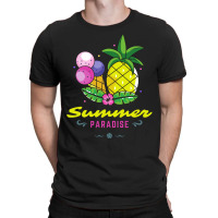 Summer Paradise T  Shirtsummer Paradise, Summer Lovers Gift, Colorful T-shirt | Artistshot