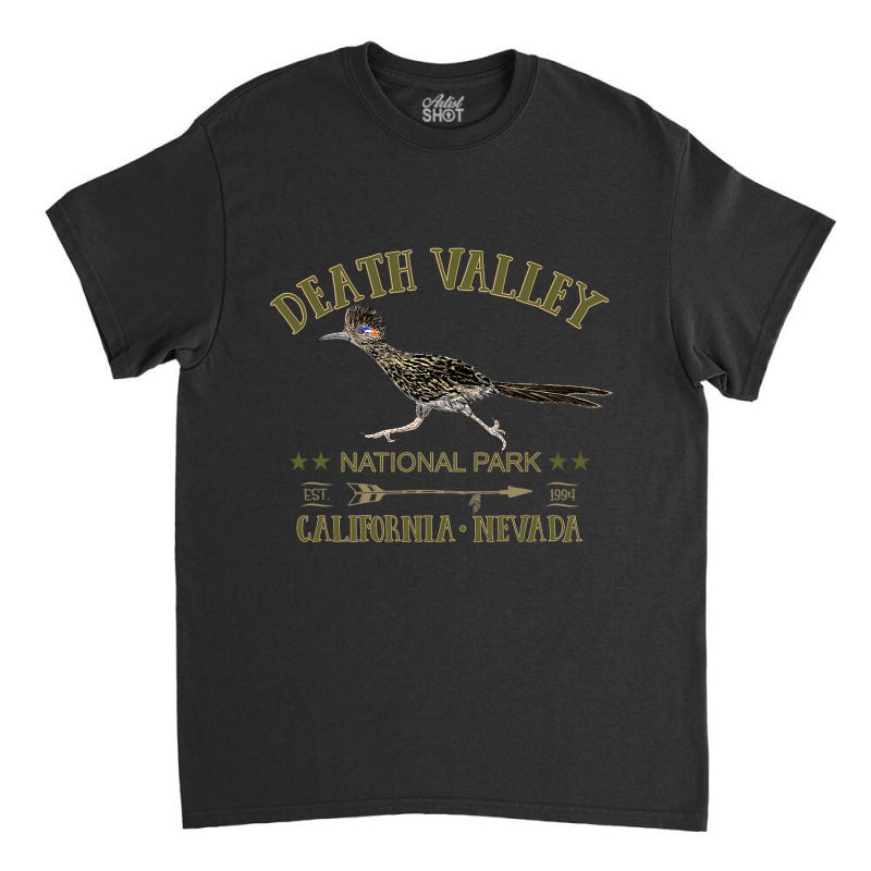 Death Valley National Park Roadrunner California Nevada Gift Classic T-shirt | Artistshot