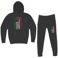 Italy Usa Flag 4th Of July Patriotic American Italian Flag T-shirt Hoodie & Jogger Set | Artistshot