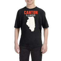 Canton Illinois Usa State America Travel Illinoisan Youth Tee | Artistshot