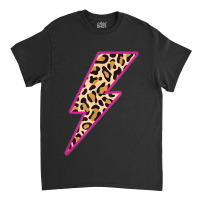 Leopard Lightning Bolt Cheetah Thunder Animal Graphic Print T-shirt Classic T-shirt | Artistshot