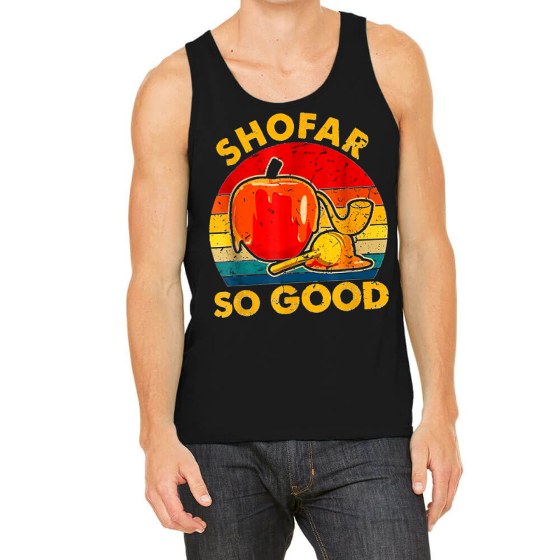 Shofar So Good Vintage Jewish Tee Rosh Hashanah T Shirt Tank Top | Artistshot