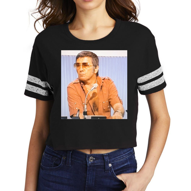 Richard Dawson 1978 Color Photo Classic Scorecard Crop Tee by cm-arts | Artistshot