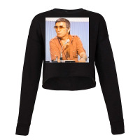 Richard Dawson 1978 Color Photo Classic Cropped Sweater | Artistshot