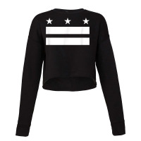 The District Of Columbia Flag Design   Washington D.c. T Shirt Cropped Sweater | Artistshot