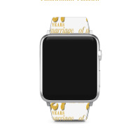 Celebrating 27 Years Of Marriage 27th Wedding Anniversary T Shirt Apple Watch Band | Artistshot