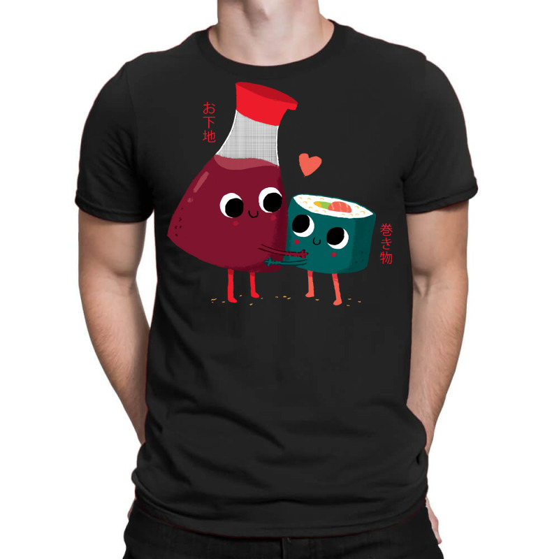 Sushi T  Shirt Soy Happy T  Shirt T-shirt | Artistshot