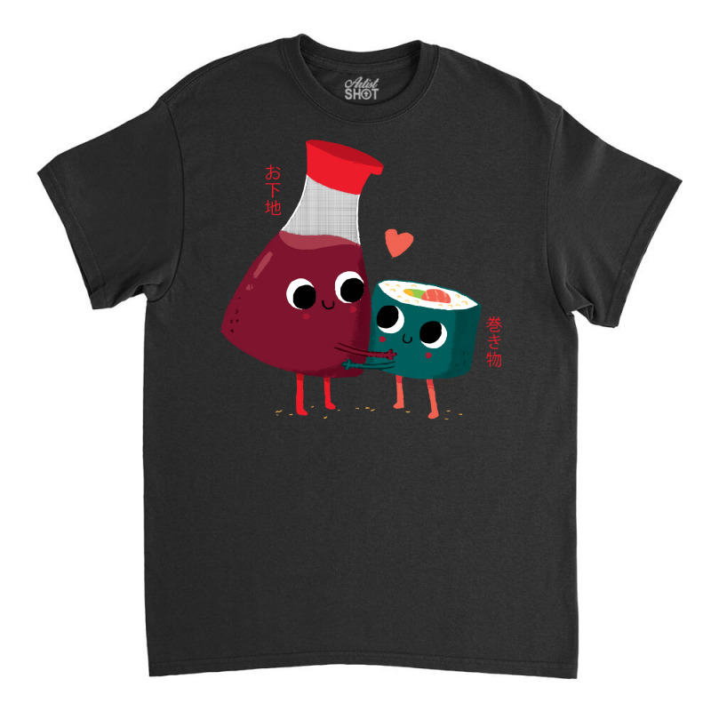 Sushi T  Shirt Soy Happy T  Shirt Classic T-shirt | Artistshot