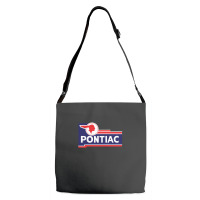 Retro Pontiac Classic Car Dealership Sign Adjustable Strap Totes | Artistshot