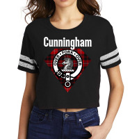 Cunningham Clan Scottish Name Coat Of Arms Tartan Sweatshirt Scorecard Crop Tee | Artistshot